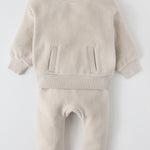 Pehr-Teddy Fleece Harem Pant-Stone-6