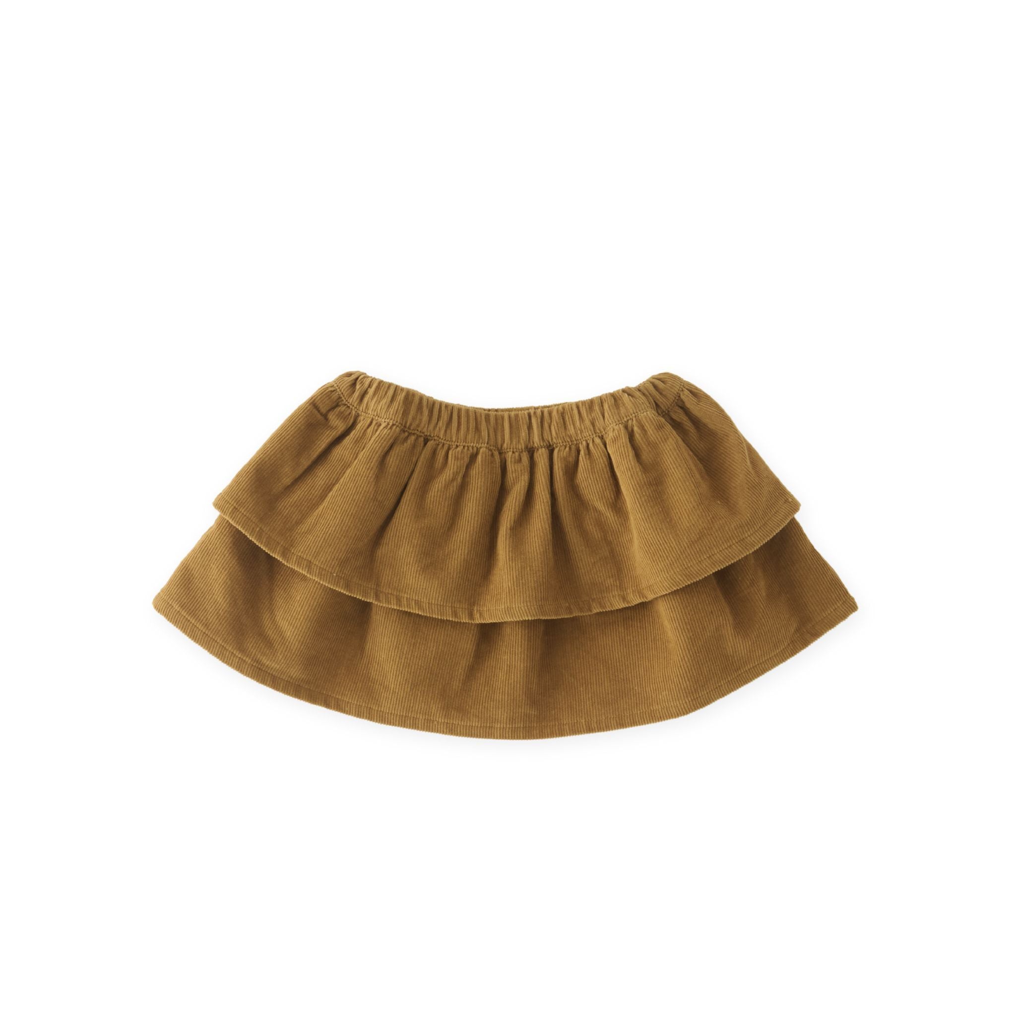 Pehr-Corduroy Skirt-Ochre-1
