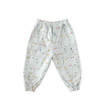 Pehr-Park Splash Pant-Crawling Critters Blue-1