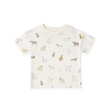 Pehr-Dropped Shoulder Short Sleeve T-Shirt-Dog Days-1