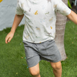 Pehr-Dropped Shoulder Short Sleeve T-Shirt-Dog Days-2