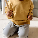 Pehr-French Terry Sweatshirt-Dijon-4