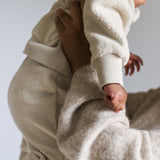 Pehr-Teddy Fleece Dropped Shoulder Sweatshirt-Stone-5
