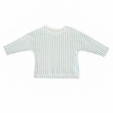 Pehr-Dropped Shoulder Long Sleeve Toddler Top-Stripes Away Sea-1
