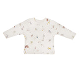 Dropped Shoulder Long Sleeve Top