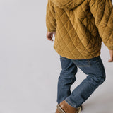 Corduroy Kids Quilted Jacket Jacket Pehr Canada   
