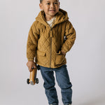 Corduroy Kids Quilted Jacket Jacket Pehr Canada   
