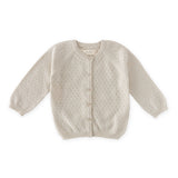 Pehr-Dotty Knit Sweater-Natural-Baby-1