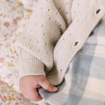 Pehr-Dotty Knit Sweater-Natural-Newborn-3