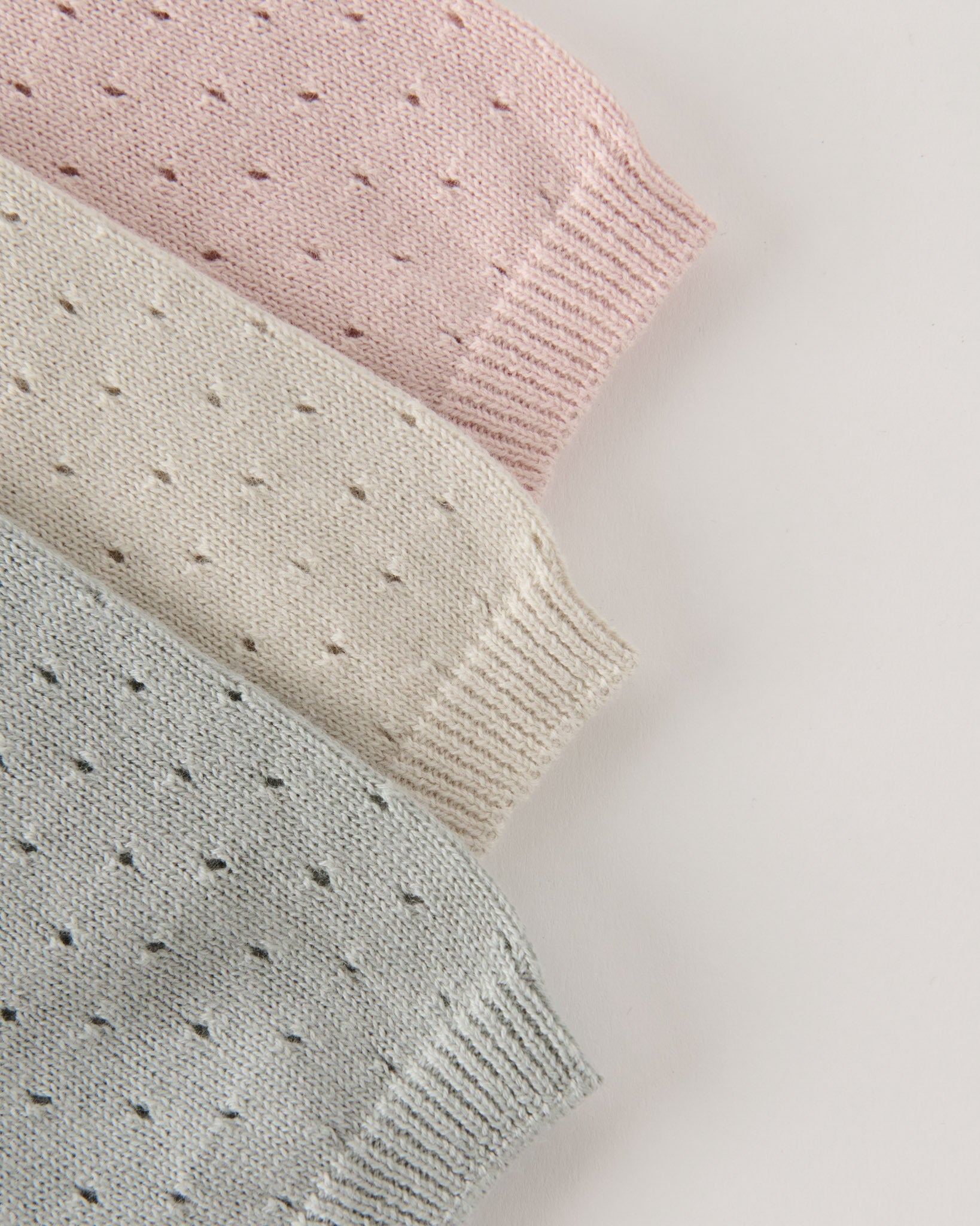 Pehr-Dotty Knit Sweater-Soft Peony-Baby-2