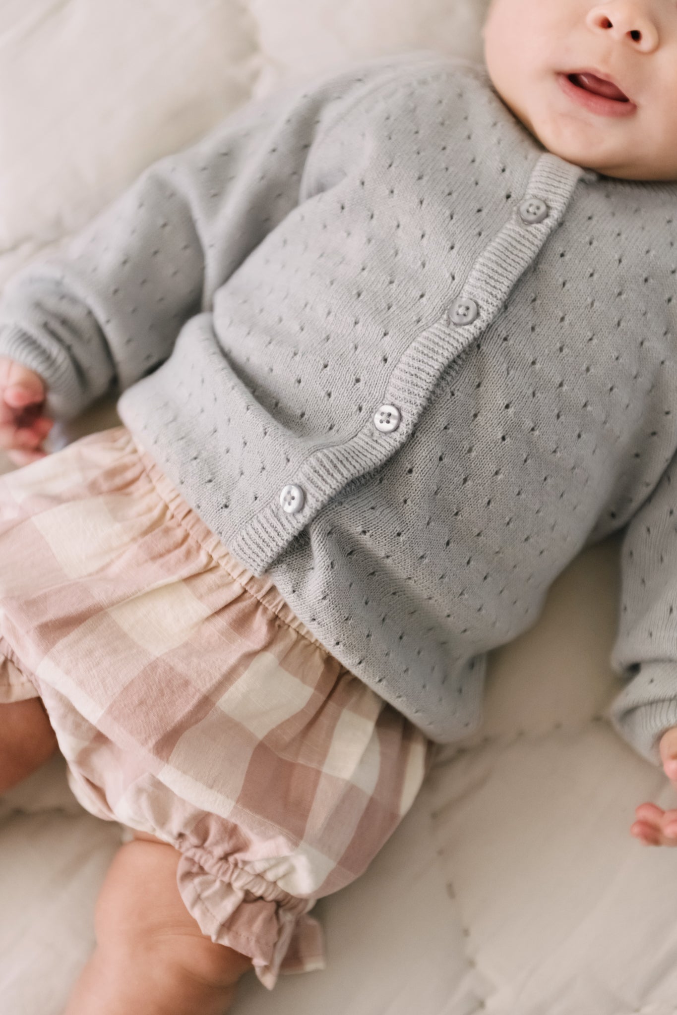 Pehr-Dotty Knit Sweater-Soft Sea-Newborn-3