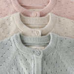 Pehr-Dotty Knit Sweater-Soft Sea-Newborn-5