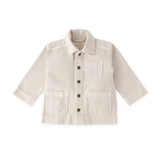 Pehr-Vintage Twill Chore Jacket-Natural-1