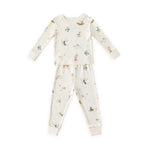 Pehr-Ribbed Toddler Pajama-Zodiac-1