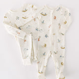 Pehr-Ribbed Toddler Pajama-Zodiac-5
