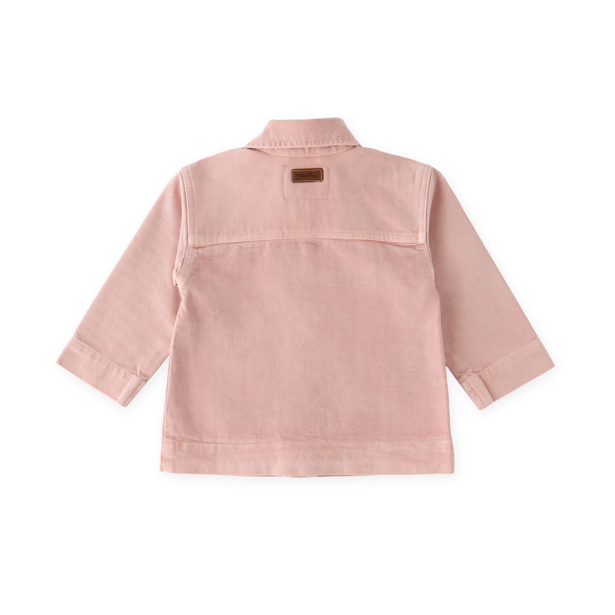 Vintage Twill Baby Chore Jacket - Peony