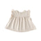 Pehr-Garment Dye Ruffle T-Shirt-Sand-1