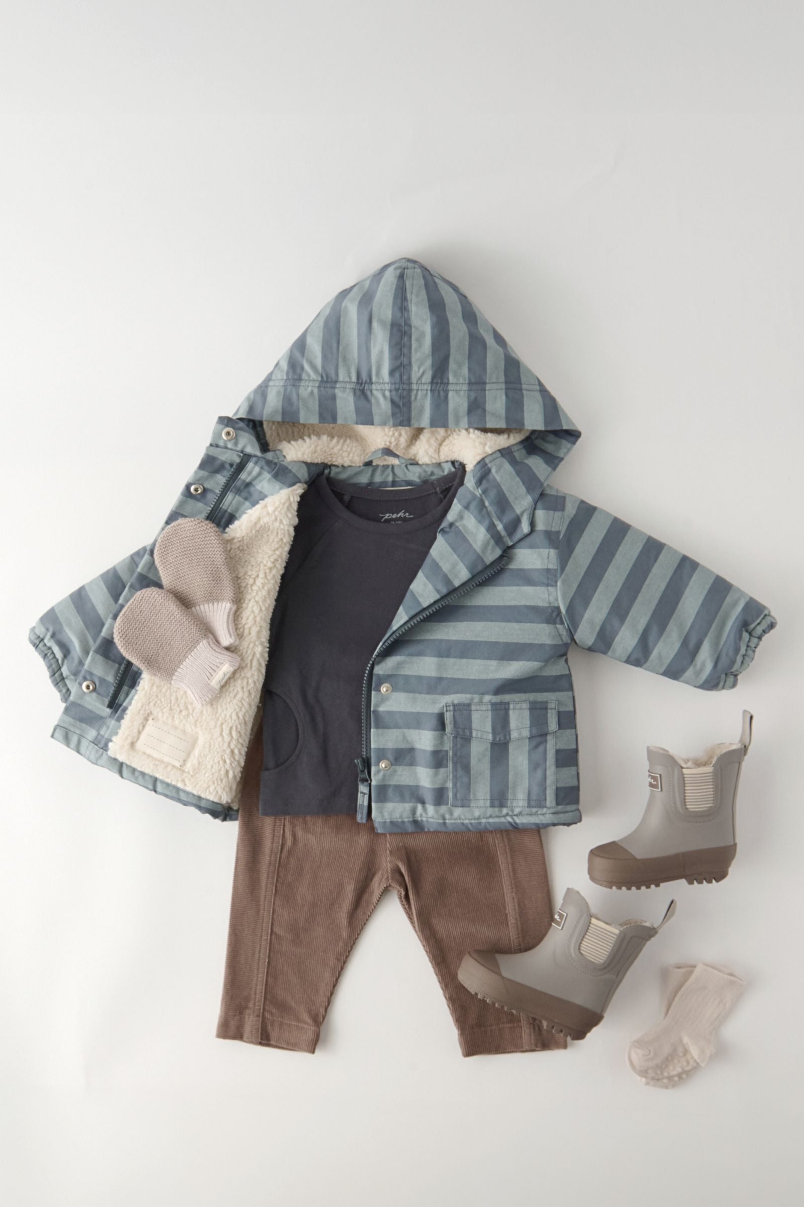 Pehr-Sherpa Lined Storm Jacket-Indigo Stripe-8