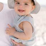 Pehr-Seersucker Bucket Hat-Marine Blue-Baby-3