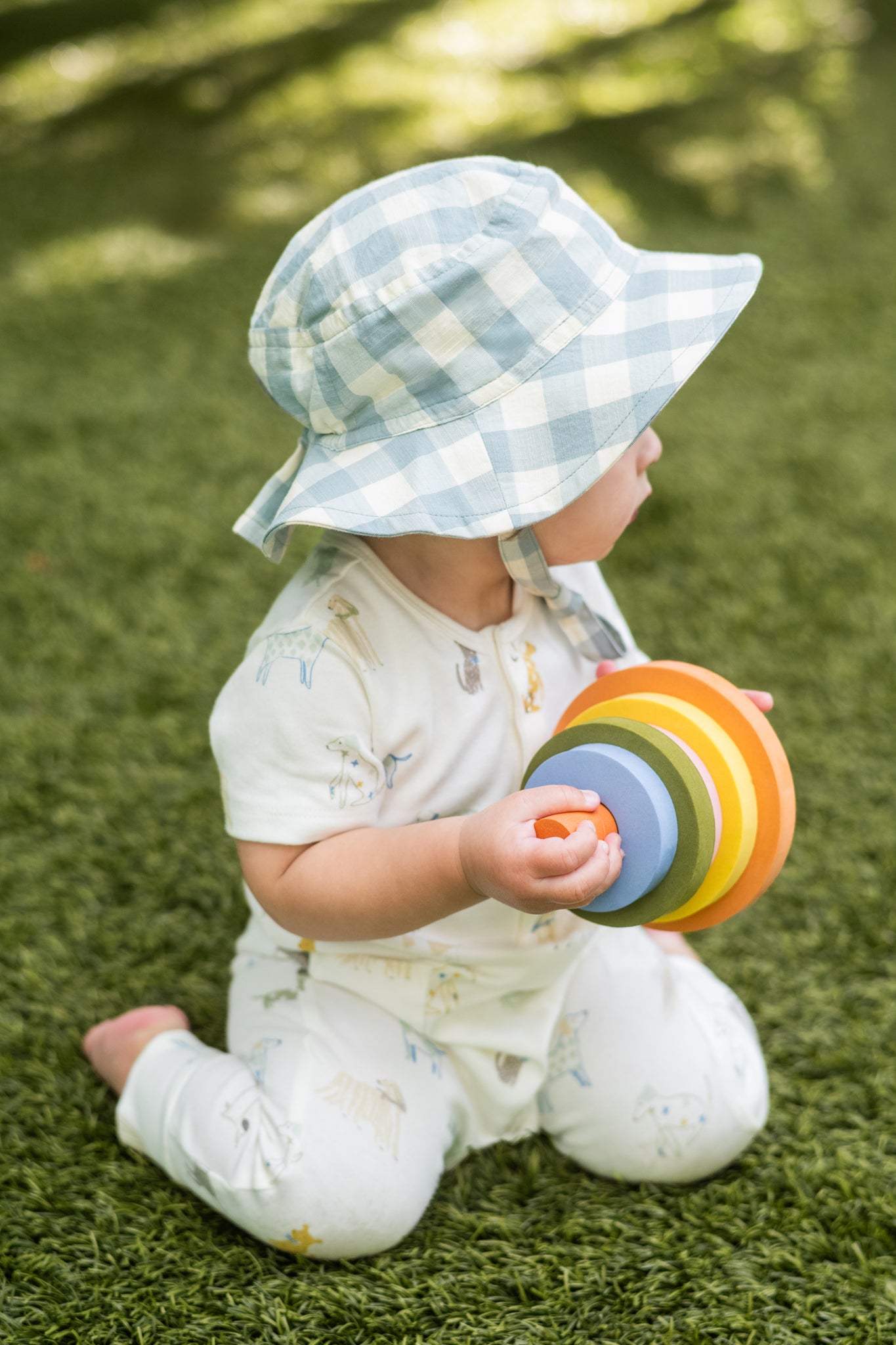 Checkmate Bucket Hat-Pond