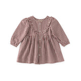 Pehr-Gingham Dress-Mulberry-1