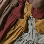 Pehr-Corduroy Pinafore Dress-Sage-5