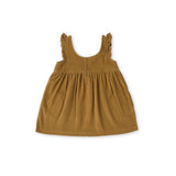 Pehr-Corduroy Pinafore Dress-Ochre-7