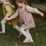 Corduroy Kids Pinafore Dress Dress Pehr Canada   