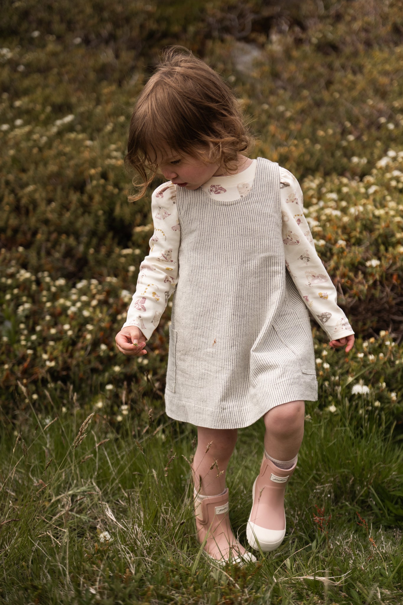 Pehr-Railroad Shift Dress-Railroad Stripe-4
