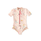 Pehr-Swim Short Sleeve Ruffle One-Piece-Mermaid Melody-Baby-1