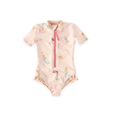 Pehr-Swim Short Sleeve Ruffle One-Piece-Mermaid Melody-Toddler-1