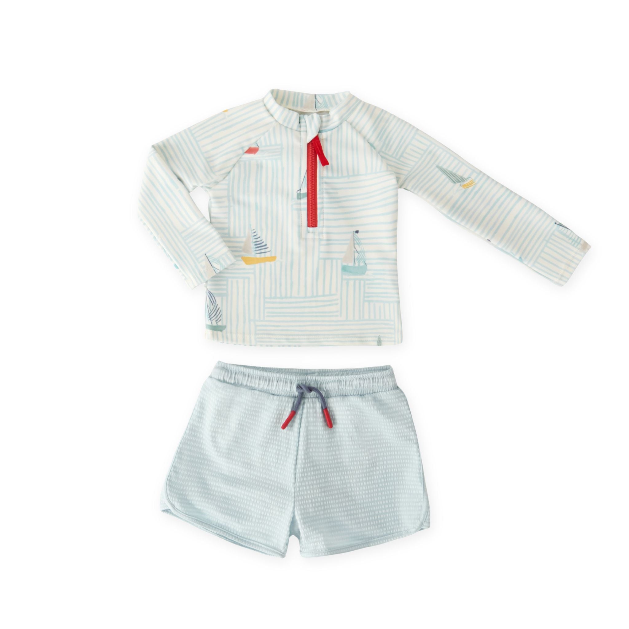 Swim Rash Guard & Short - Set Sail