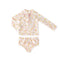 Toddler Swim Rash Guard & Bottom - Floret