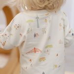 Pehr-Dropped Shoulder Long Sleeve Toddler Top-Explore the World-3