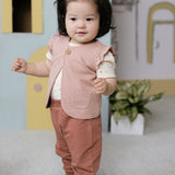 Pehr-French Terry Harem Pant-Clay-4