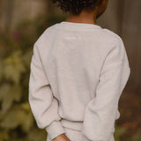 Teddy Fleece Kids Dropped Shoulder Sweatshirt Top Pehr Canada   