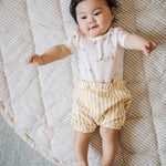 Pehr-Short Sleeve Shoulder Snap One-Piece-Explore the World-5