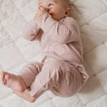 Pehr-Essentials Romper-Pale Pink-4