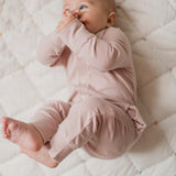 Pehr-Essentials Romper-Pale Pink-4