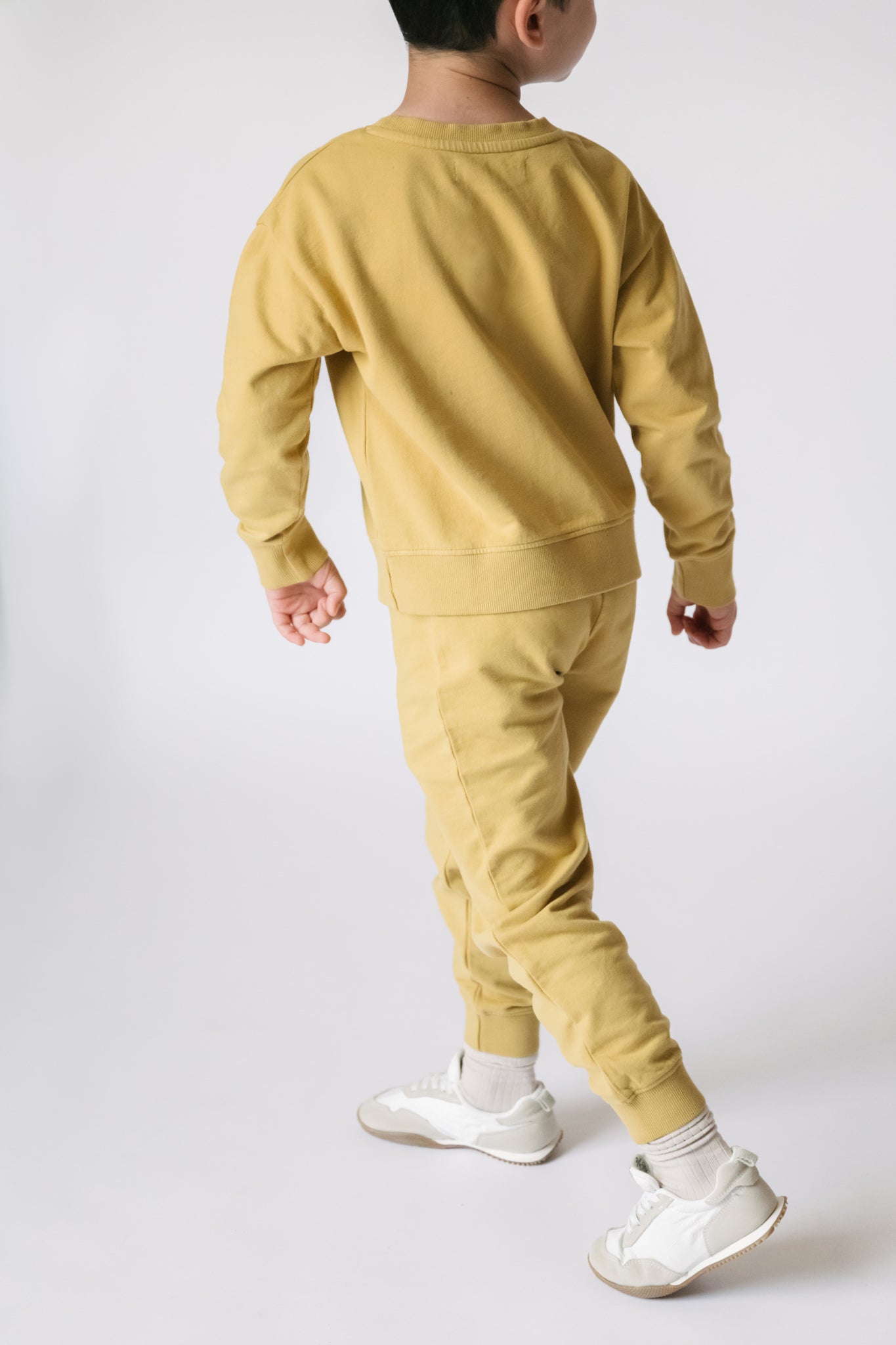 Pehr-Kids French Terry Jogger-Dijon-2