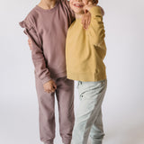 Pehr-Kids French Terry Jogger-Soft Sea-2