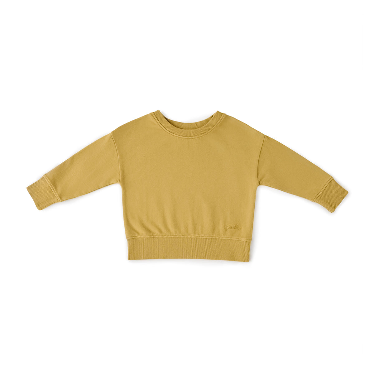 Pehr-French Terry Sweatshirt-Dijon-1