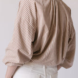 Gingham Women's Blouse Women's Clothing Pehr Canada   