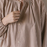 Gingham Women's Blouse Women's Clothing Pehr Canada   