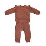 Pehr-French Terry Matching Set-Clay-1