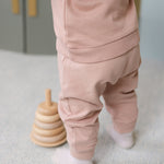 French Terry Matching Set-Soft Peony