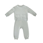 Pehr-French Terry Matching Set-Soft Sea-1