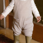 Pehr-Teddy Fleece Overall-Stone-5