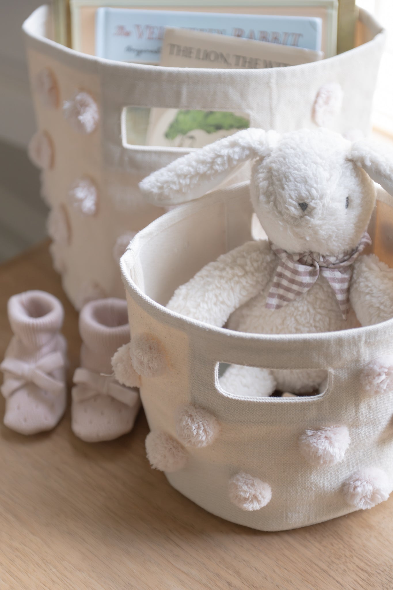 Pom Pom Storage Set - Blush