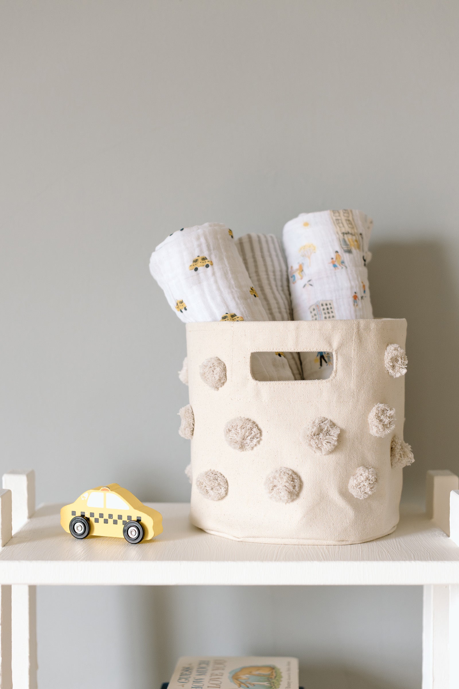 Pom Pom Storage Set - Grey
